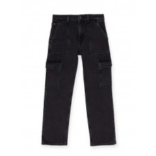 CALVIN KLEIN παντελόνι cargo αγόρι IB0IB02115-1BJ μαύρο